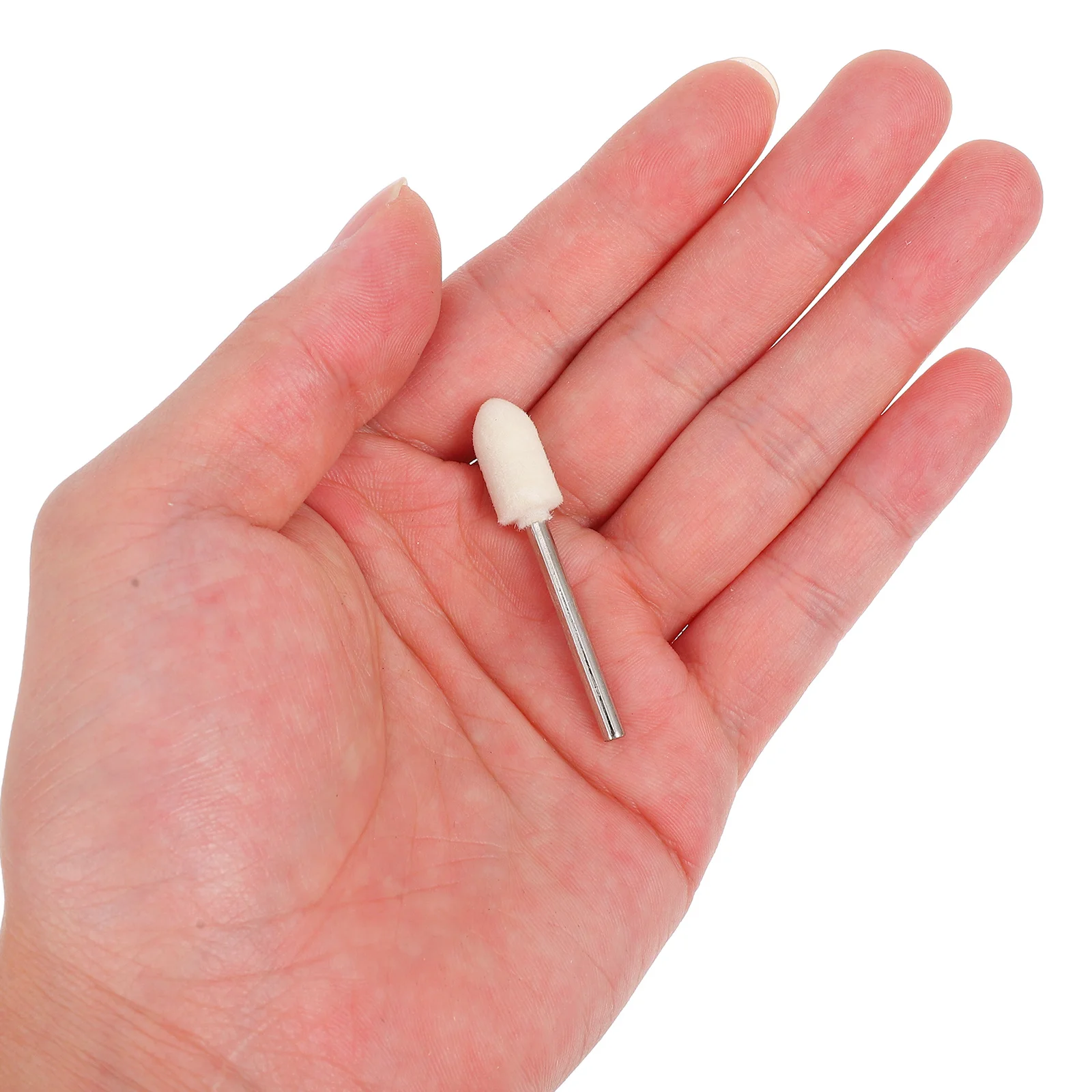 12 قطعة لوحة تلميع اللباد مجموعة متعددة الأغراض طحن رؤساء للحفر مجوهرات الزجاج مسمار قوالب عالية تألق عجلة التلميع عدة #4