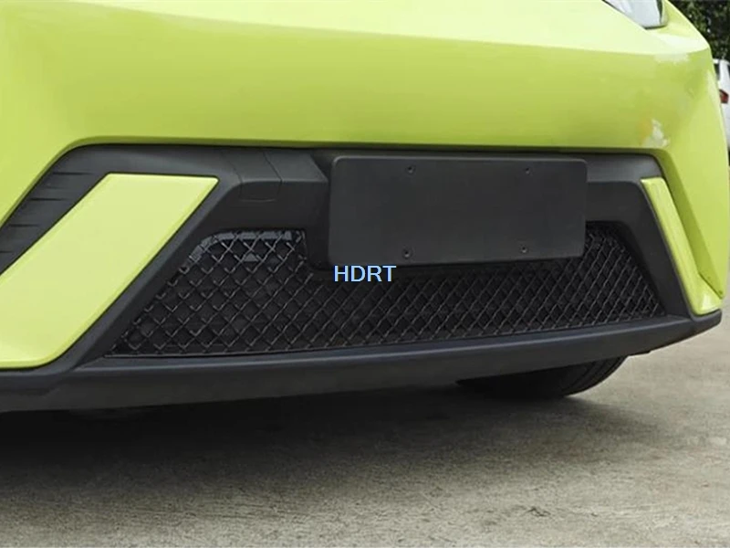 Car Style Front Mesh Racing Grille Air Inlet Cover Lower Bumper Insect Net Anti Dust For BYD Seagull/Dolphin Mini/Atto 1 2023 +