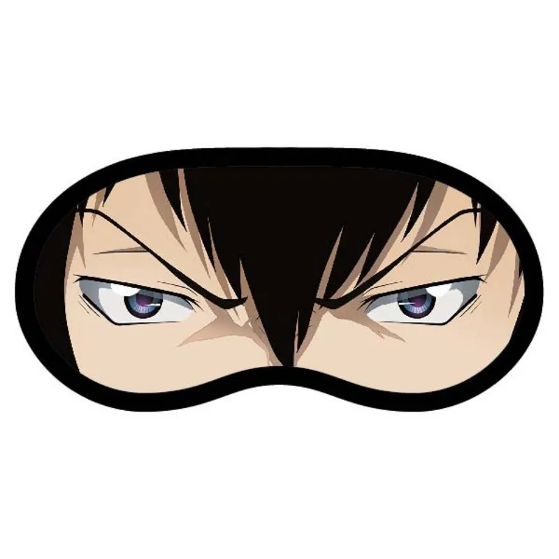 Anime Gintama Cosplay Eye Mask Okita Sougo Cartoon Fashion Personality Eyepatch DIY 9.5cm Elastic Belt Travel Sleep Eyeshade