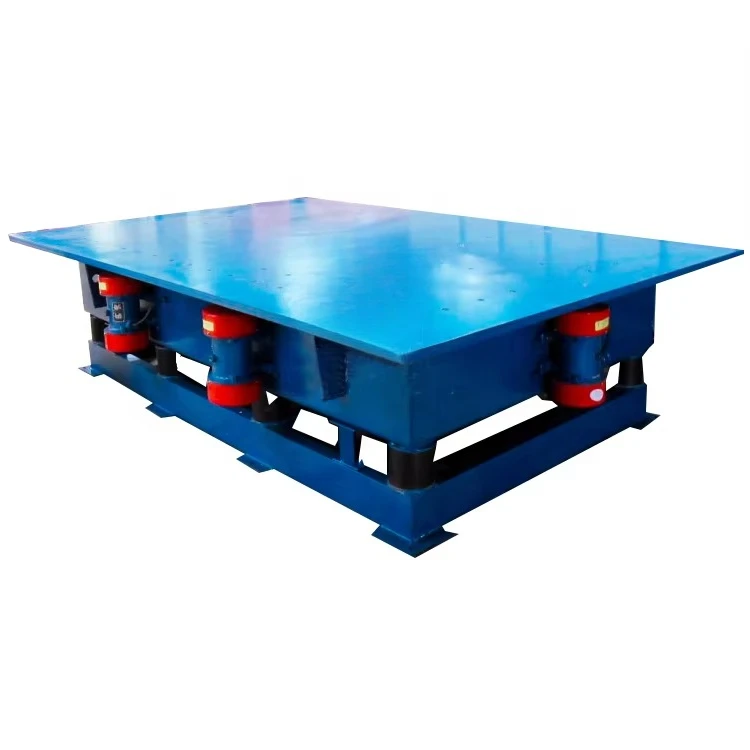 

China Manufacturer Vibrating Table Price for Concrete Moulds