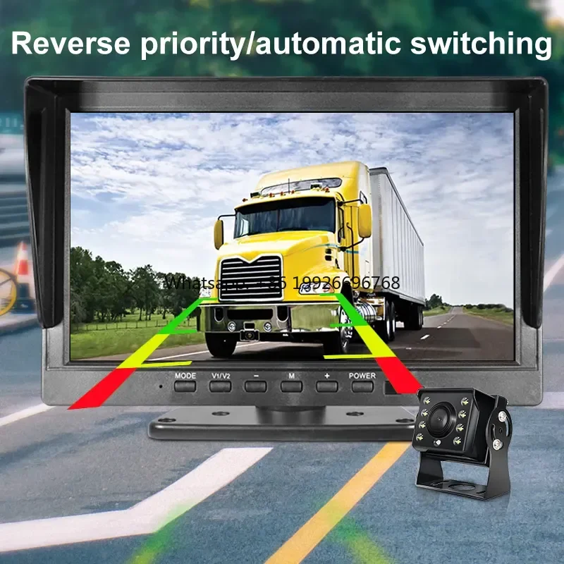 

PZ 1080P Waterproof Backup Camera 10 Inch Parking Assistance Monitor BSD Alarm Truck Van Car Blind Spot Monitoring System manufa