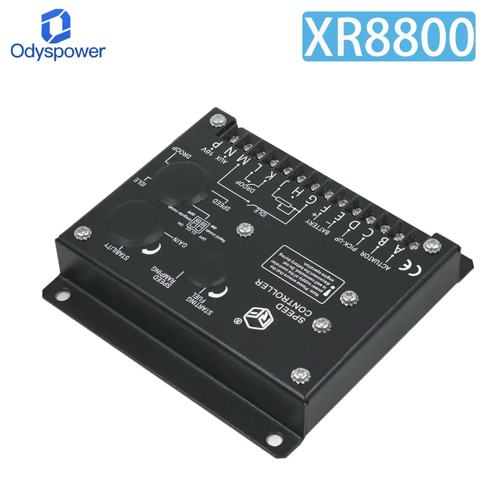 Speed Control Board Diesel Generator Set Speed Controller Electronic Governor RX8800 English Model