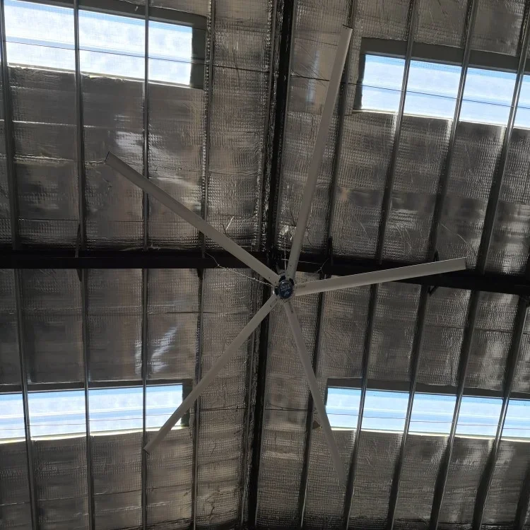 Industrial plant warehouse workshop ventilation cooling large ceiling fan 7.3 meters