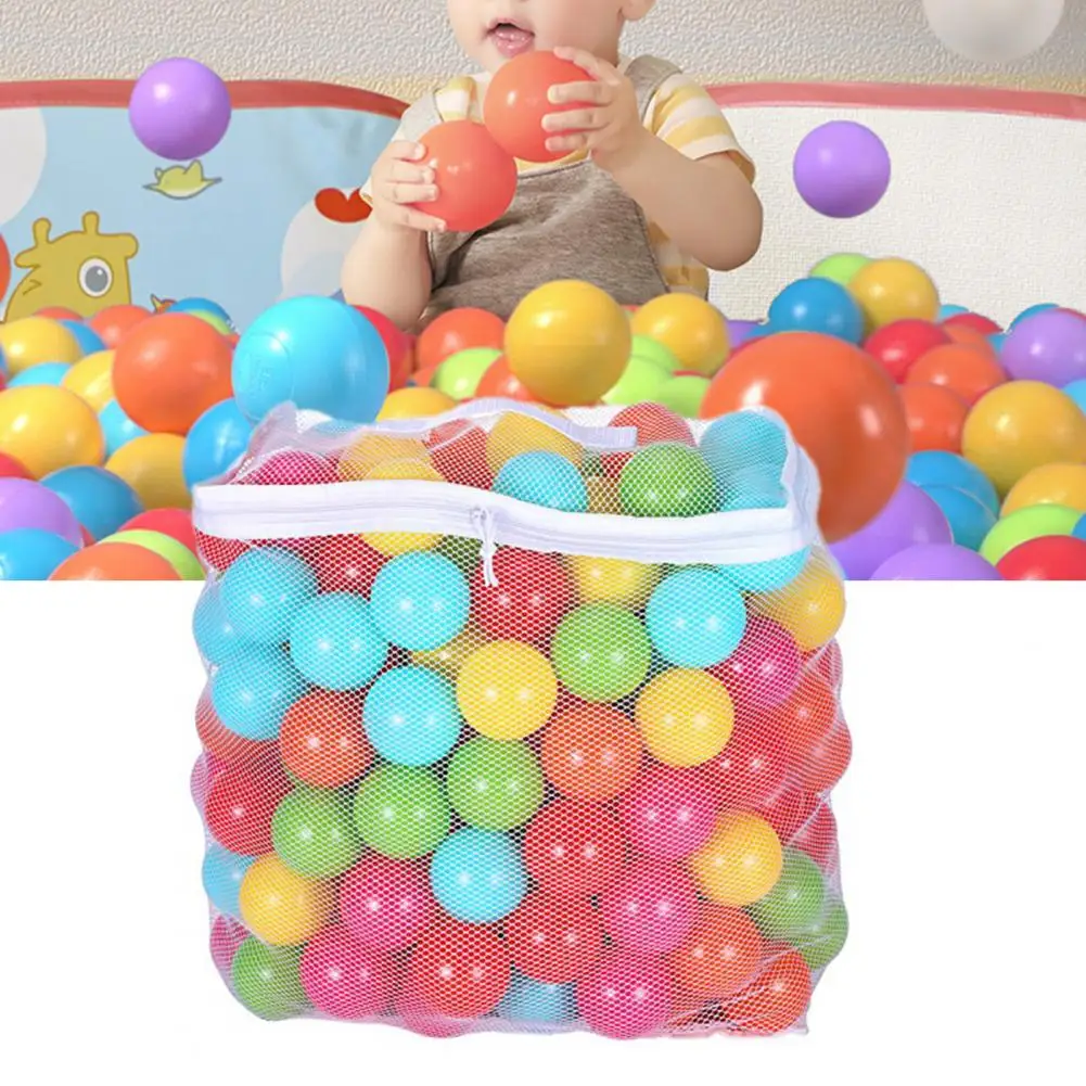 100Pcs Useful Ocean Wave Ball  Eco-Friendly Waterproof Pit Balls  Colorful Water Pool Ball