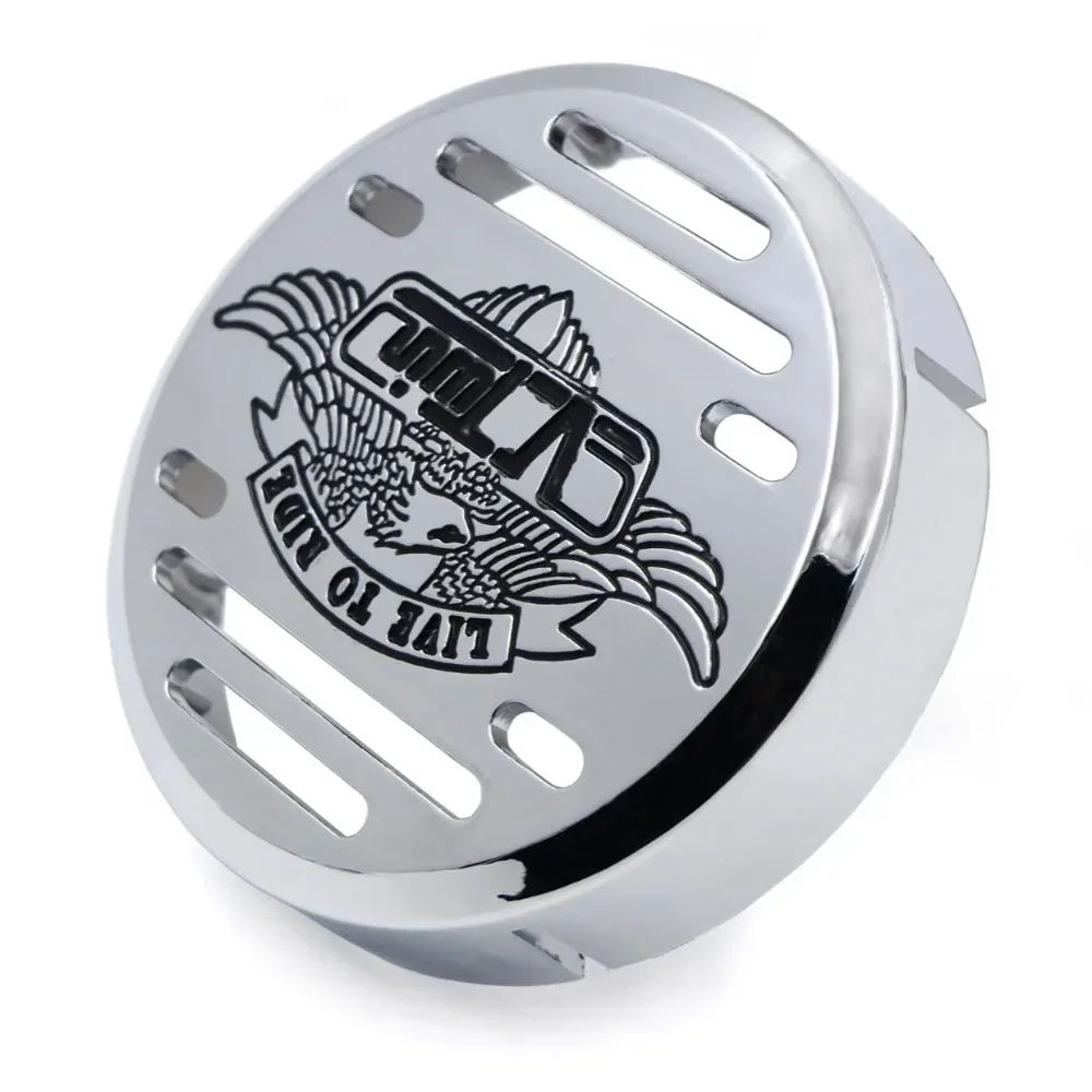 Motorcycle Horn Cover For 1995-2006 Kawasaki Vulcan 800,1998-2013 Yamaha V-Star 650 / Classic / Custom