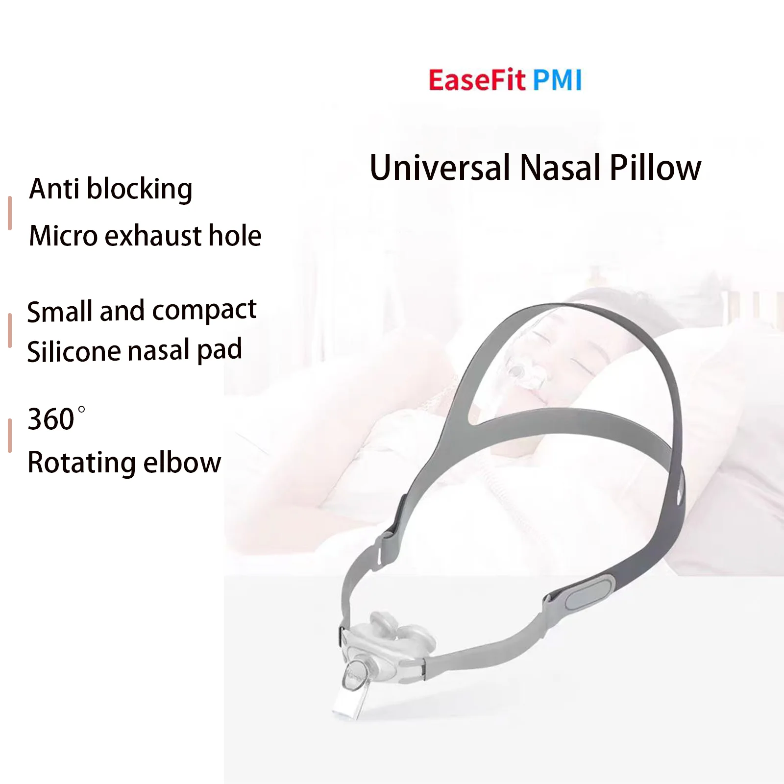 BYOND P10 Nasal Pillow Set, Double Layer Silicone Cushion,Universal Interface, Strong Ddaptability, Suitable for All Ventilators