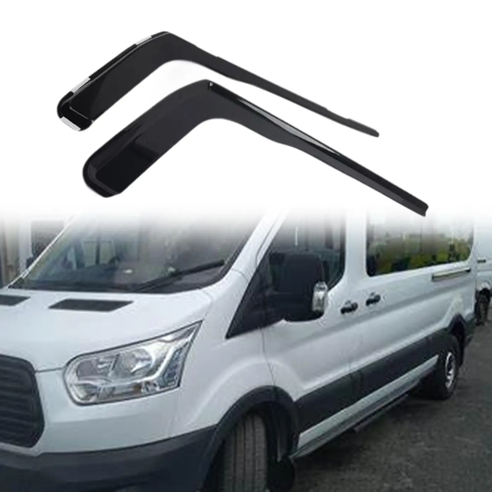 2 Pieces Wind Deflectors Replace Spare Parts Multifunctional Wear Resistant High