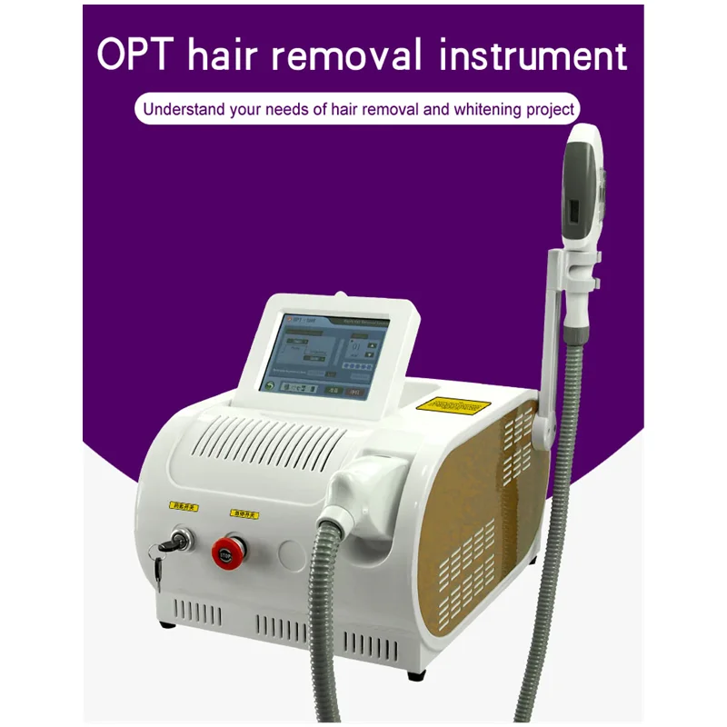 

OPT hair removal machine 755 808 1064nm OPT IPL diode laser hair removal machine whitening and rejuvenation beauty equipment