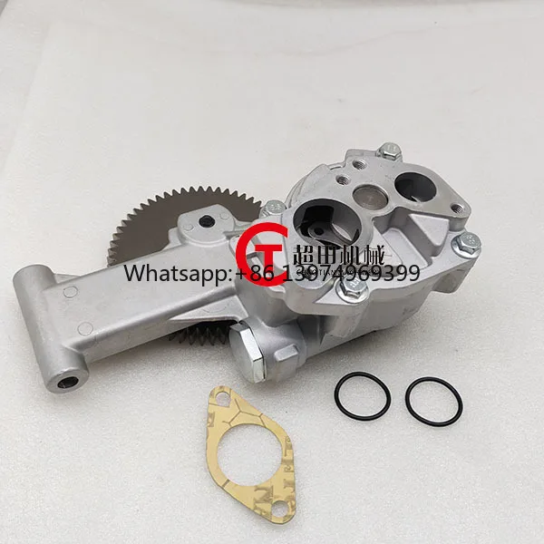 Excavator Engine Parts Oil Pump 210-5522 2105522 Compatible with Engine C9 C-9 C9.3 Excavator 330C 330D 336D 336D2 340DL