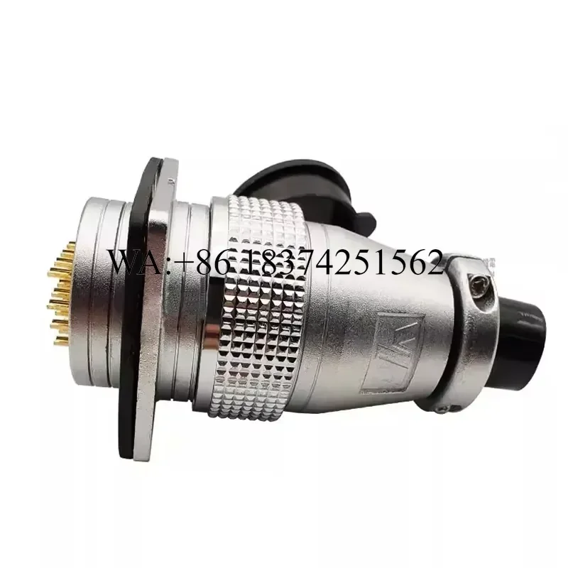 Wmwmnu for PLS28 P28 2 3 4 5 7 8 10 12 16 17 20 24 26 Pin Aviation Connector Plug WS28 Male Female Plug Socket Connector