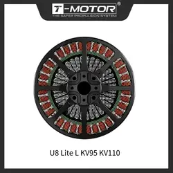 T-MOTOR U8 Lite L KV95 KV110 Outrunner Brushless Motor For Efficiency Powerful For RC Drone Multirotor VTOL UAV Quadrotor