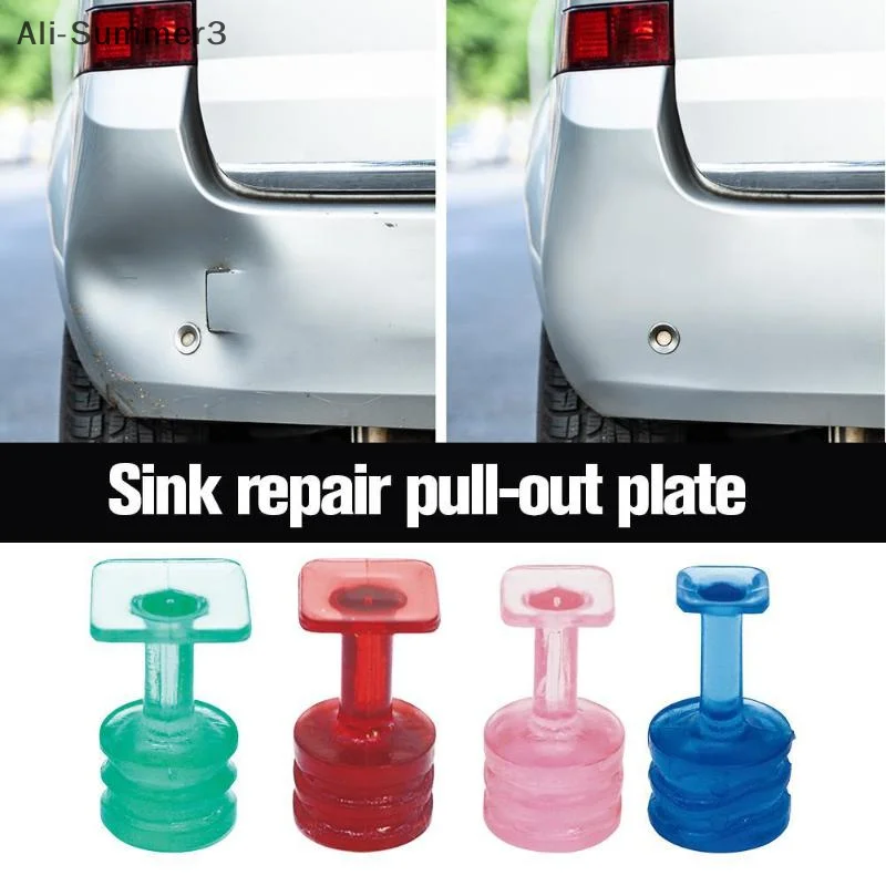 10Pcs Auto Paintless Dent Reparatur Kleber Tabs Auto Wartung Werkzeuge Für Auto Körper Kleber Tabs Dent Removal Tools