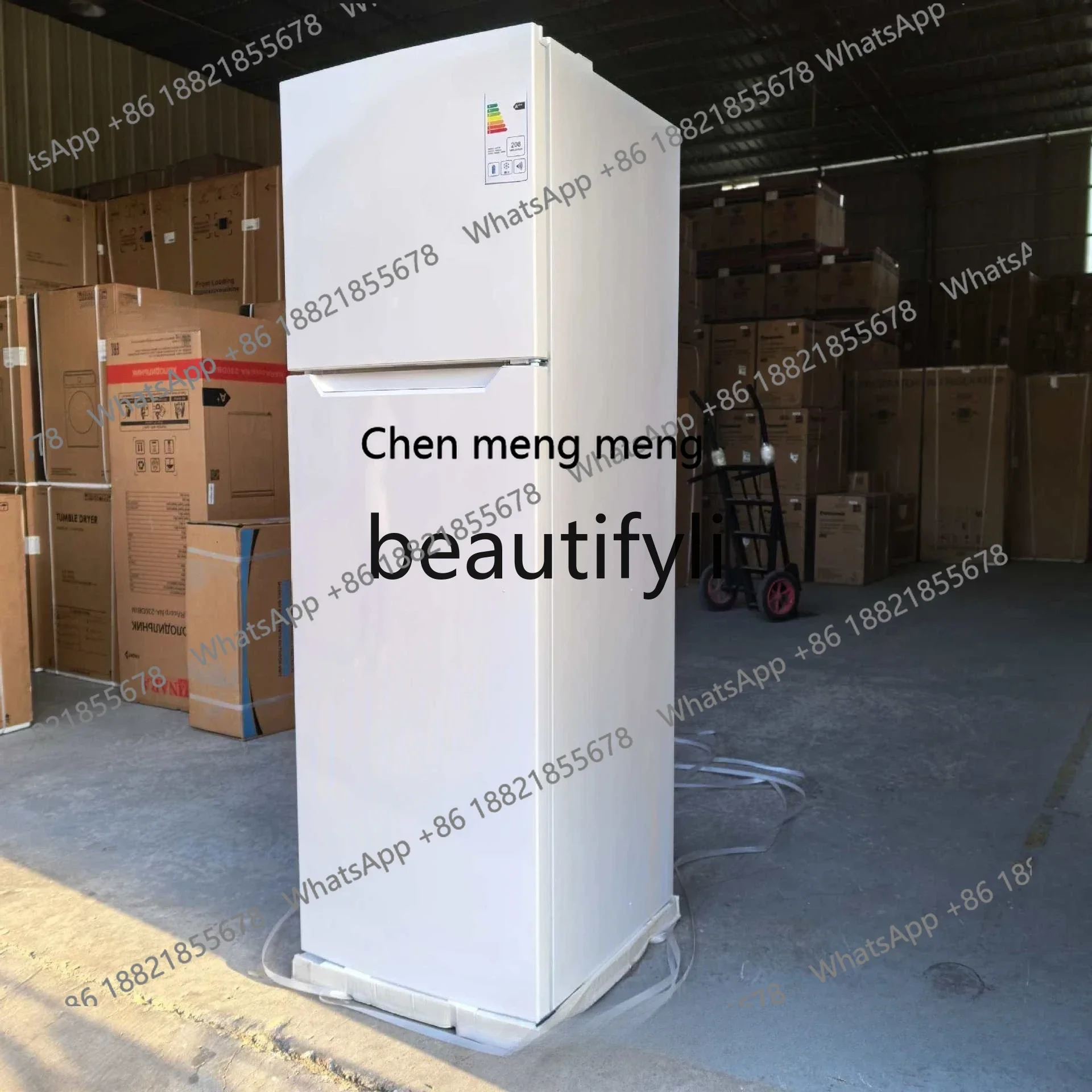 ثلاجة تبريد الهواء ببابين بسعة كبيرة 110 فولت 60 هرتز FC2-320 ثلاجة ببابينX