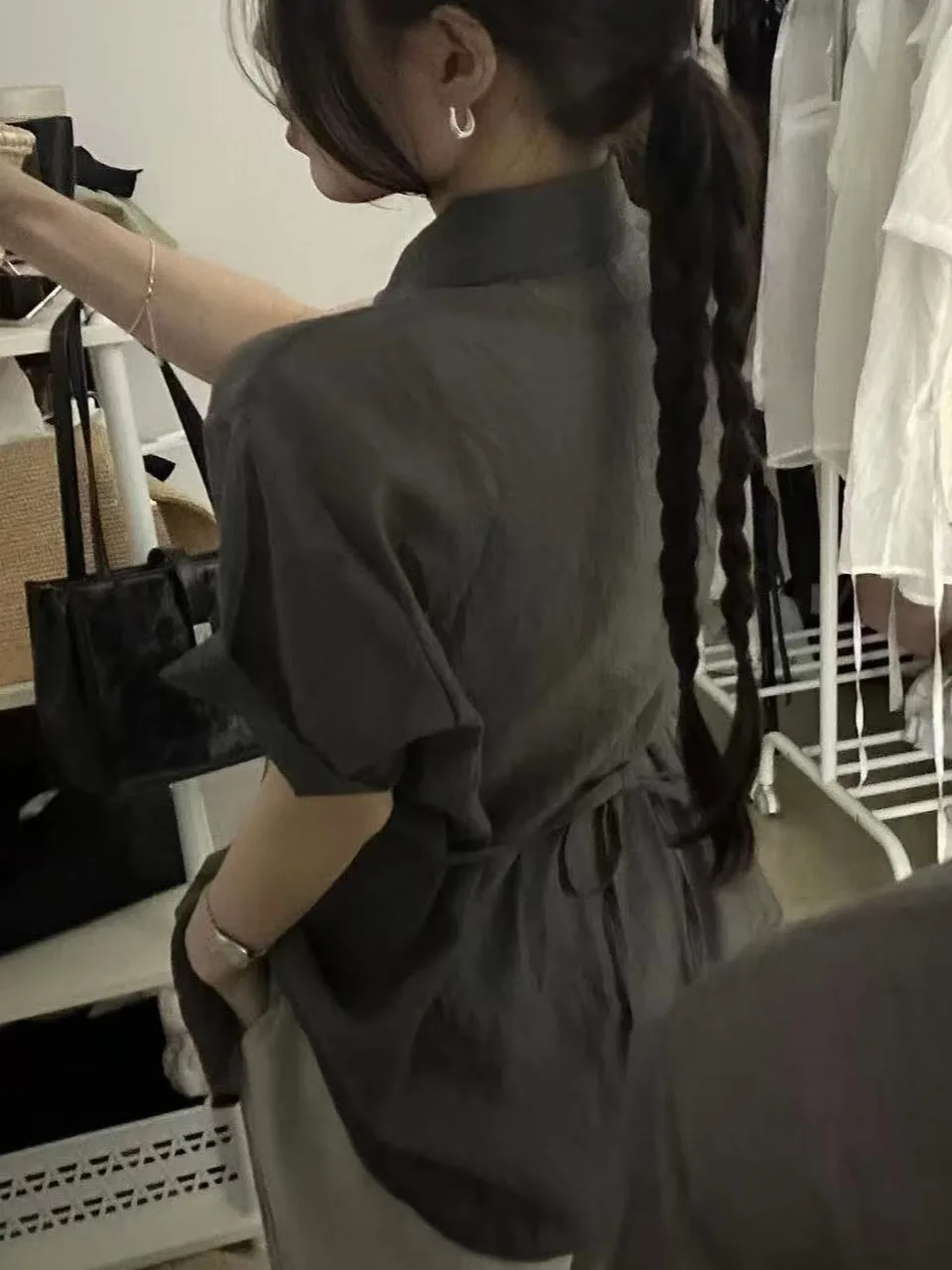 

Летний дизайн с эффектом похудения Ba Strap irt, женская мода + кружевная занавеска с ушками, комплект Ele Commute Sle, другие материалы