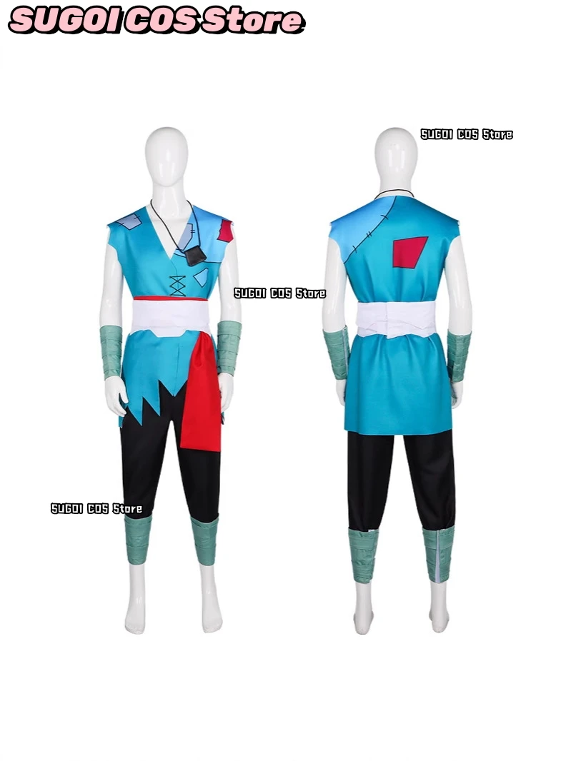 Panji Cosplay Anime Panji Tengkorak Costume Patchwork rétro bataille uniforme crâne masque accessoire ensemble Halloween déguisement costumes