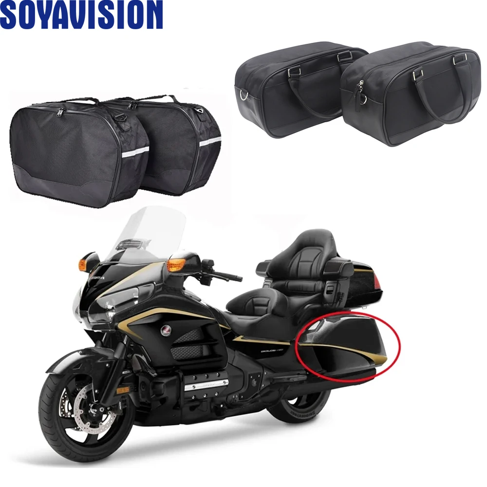 

Багажник мотоцикла, боковая сумка для хранения багажа, седельная сумка, сумка-вкладыш для Honda Goldwing Gold Wing GL1800 GL1800 2012-2024