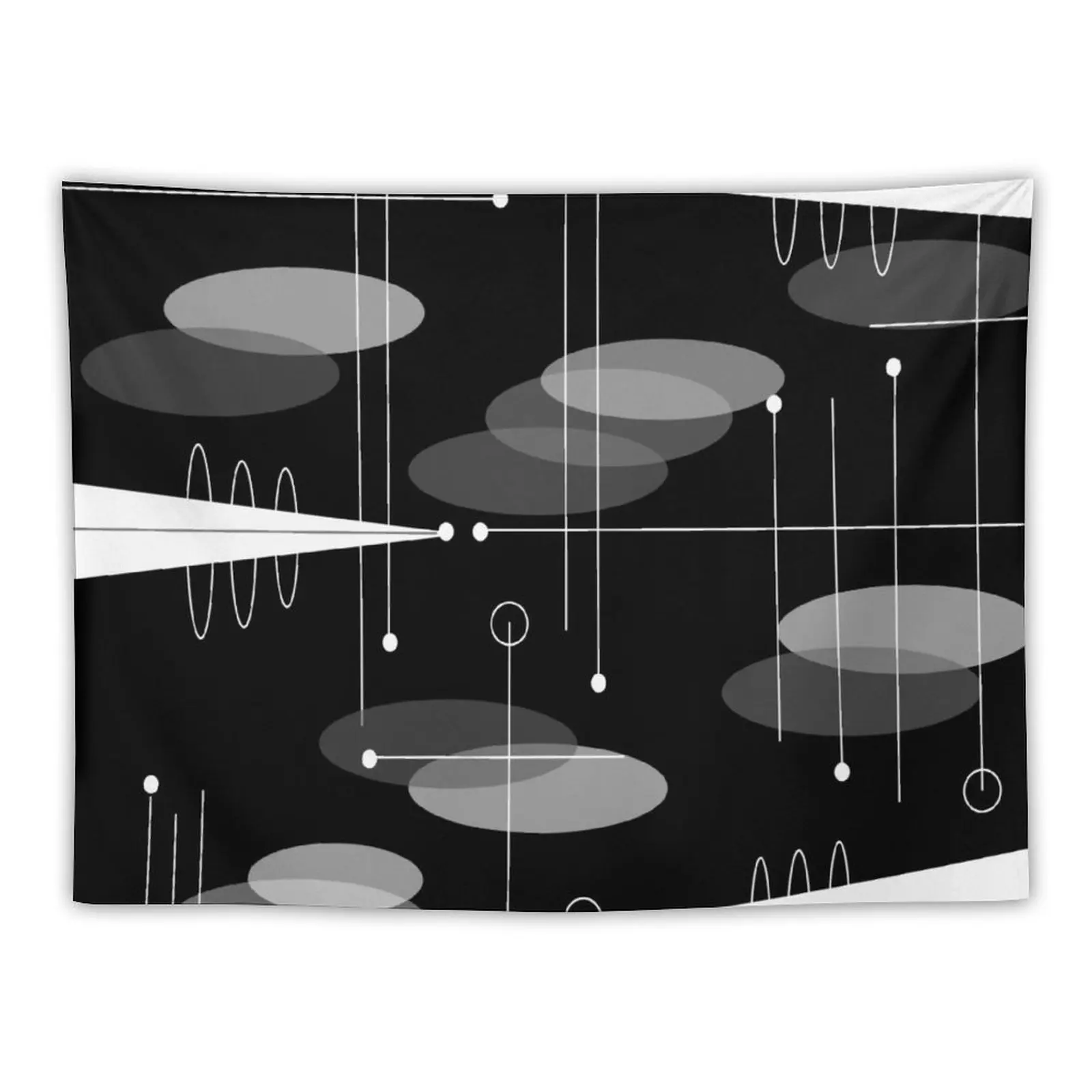 

New Mid-Century Atomic Space Age Tapestry Aesthetic Tapestry Tapestries Aesthetic Room Decor Korean Wall Decorations