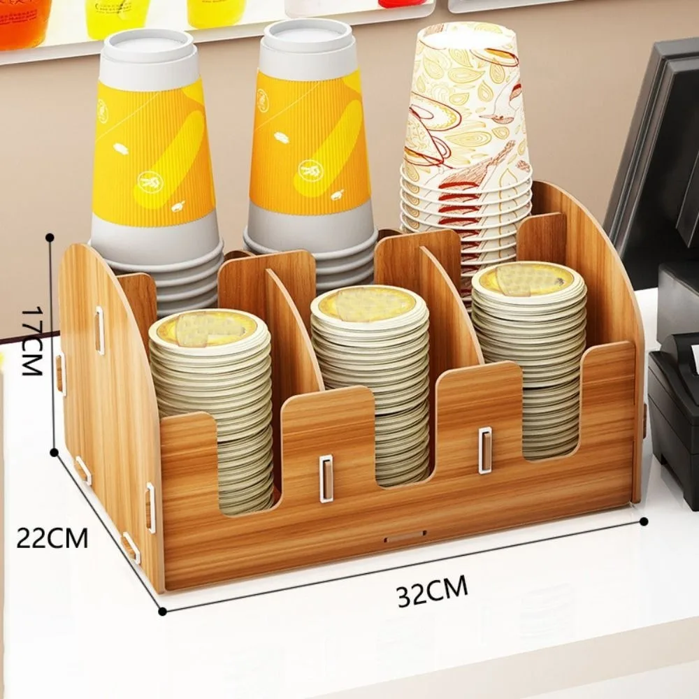 

Space Saving Disposable Paper Cup Storage Rack Portable Multi Functional Coffee Cup Holder Cup Storage Holder