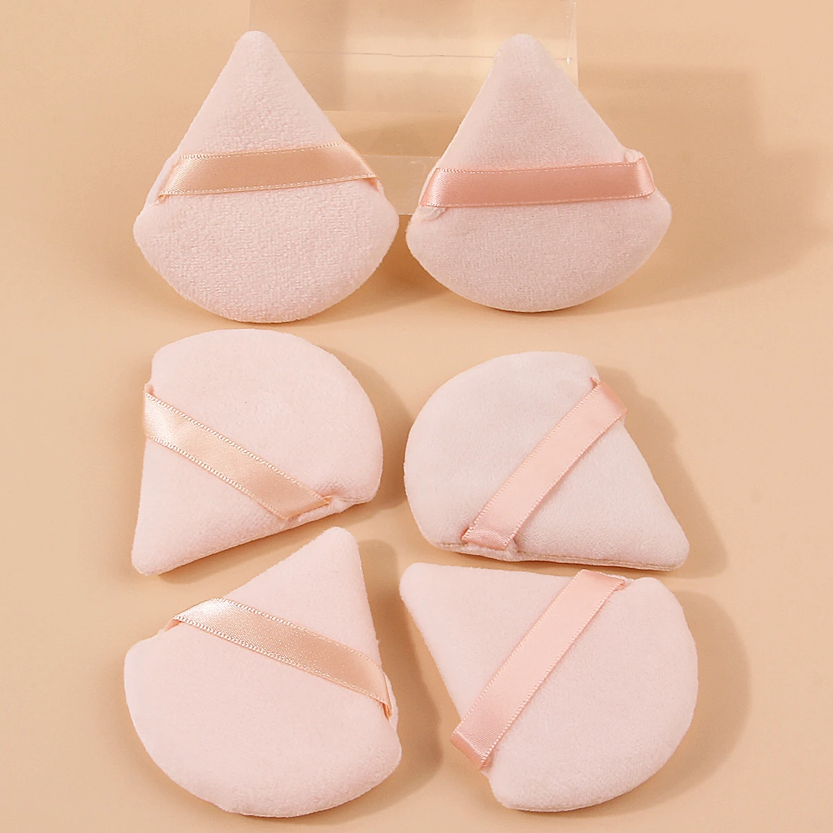 6PCS Best verkochte zachte spons driehoekige poederdons, geschikt voor zowel droog als nat gebruik, niet gemakkelijk te eten, een speciaal make-uptool