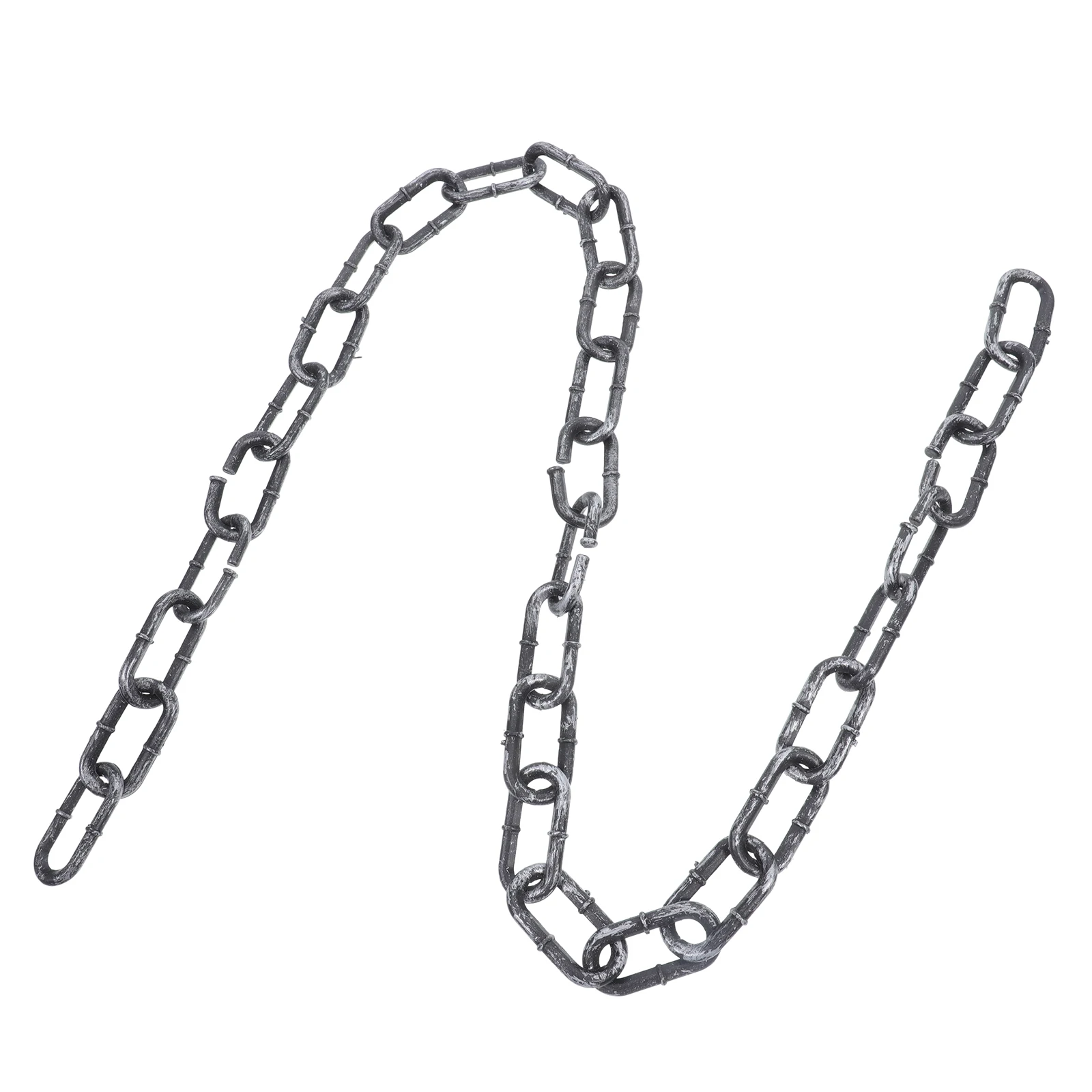 

Halloween Fake Plastic Chain Prop Thick Lightweight Costume Party Decoration Spooky Haunted House Accessories