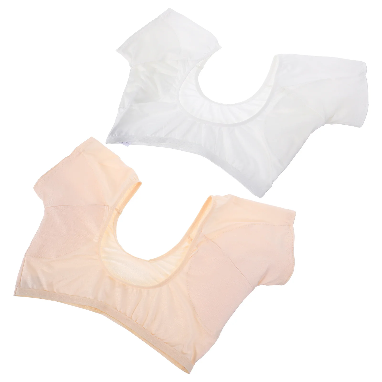 Gilet anti-transpiration sous les bras, 2 pièces, maille respirante, tissu doux, boucliers absorbant la sueur, lavables et réutilisables, coussinets anti-transpiration
