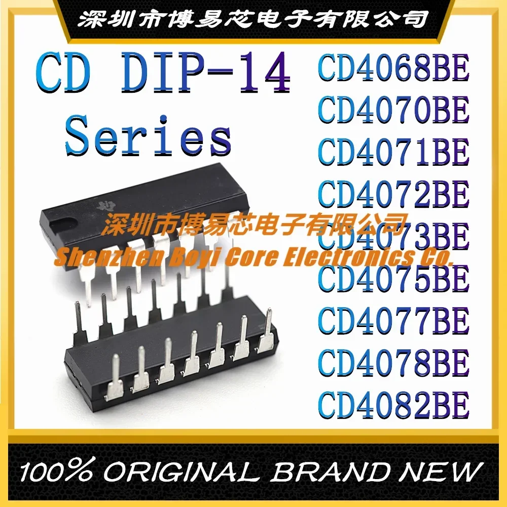 CD4068BE CD4070BE CD4071BE CD4072BE CD4073BE CD4075BE CD4077BE CD4078BE CD4082BE Brand new original logic gate -14