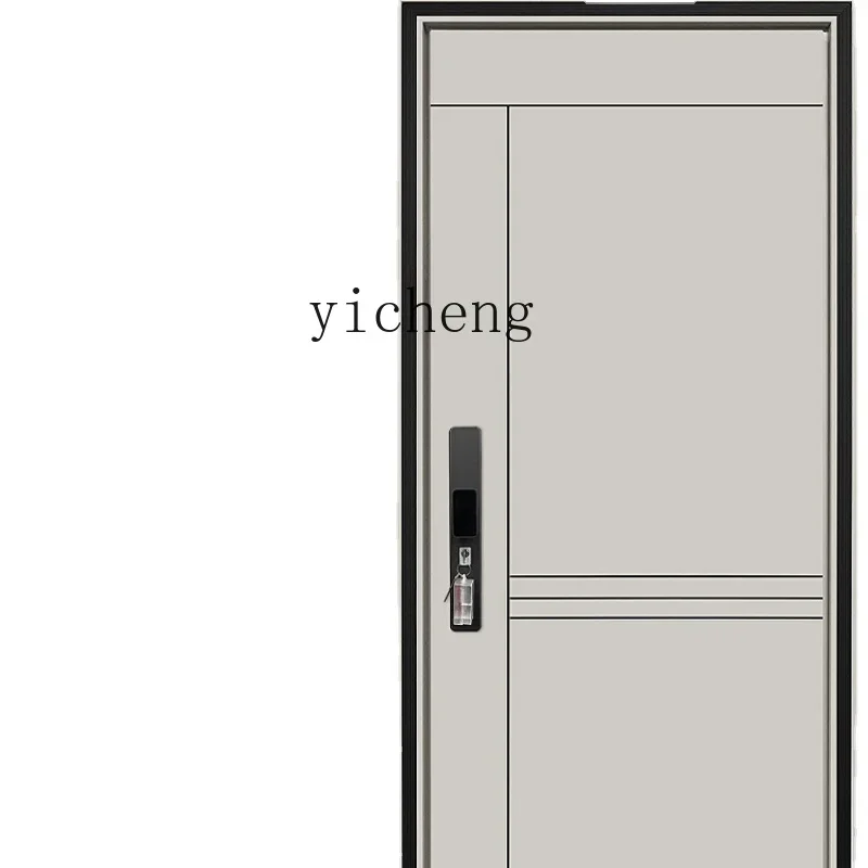 Zf Household Anti-Theft Door Household Class a Single Open Safety Door Smart Lock