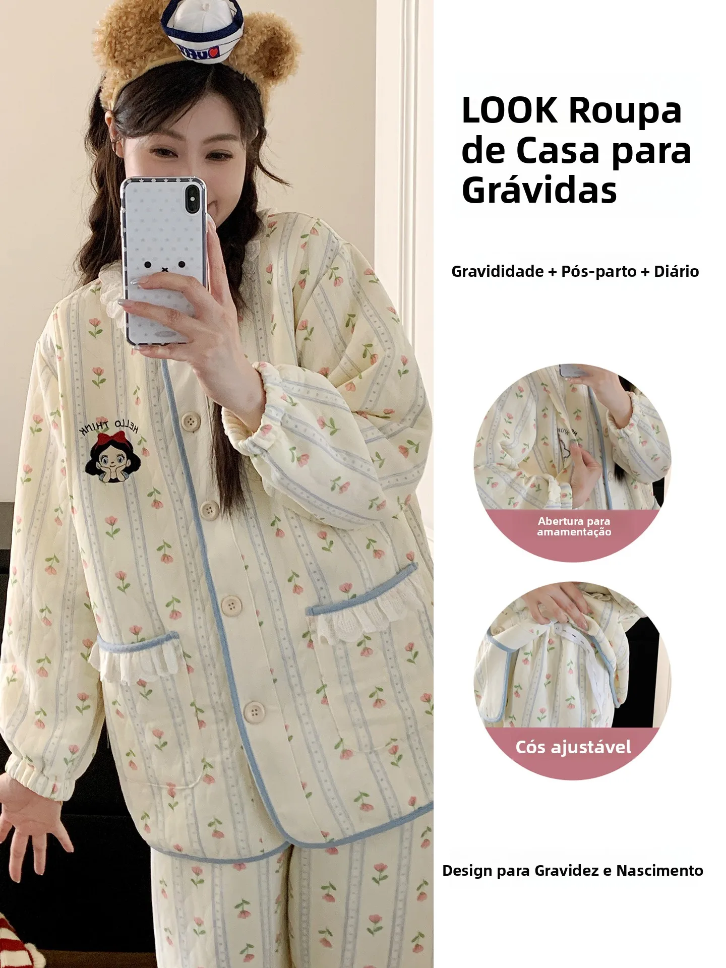 pregnancy-sleepwear-set-long-sleeve-thermal-postpartum-moon-clothes-adjustable-nursing-pants-cute-style-autumn-winter-home-cl