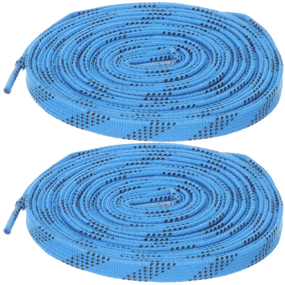

2Pairs Ice Hockey Skate Laces Strong Polyester Shoelaces Tight Boots Roller Skates Sports Shoe Accessories