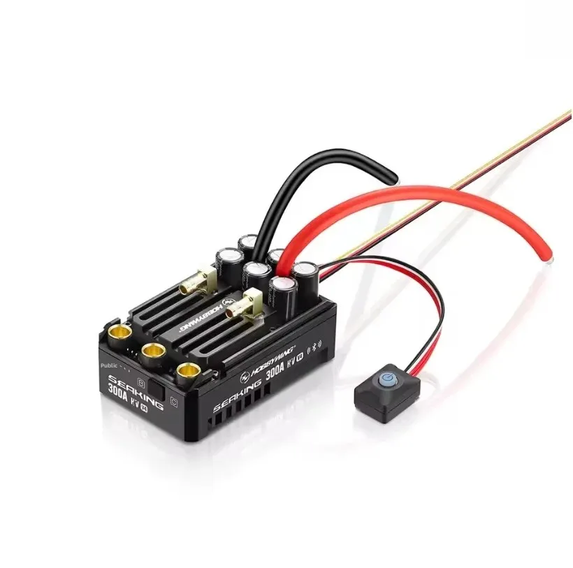 HobbyWing SEA KING 300A HV V4 ESC IP67 Waterproof High Voltage Brushless Electronic Speed Controller for Toy Rc Boat Racing ESC