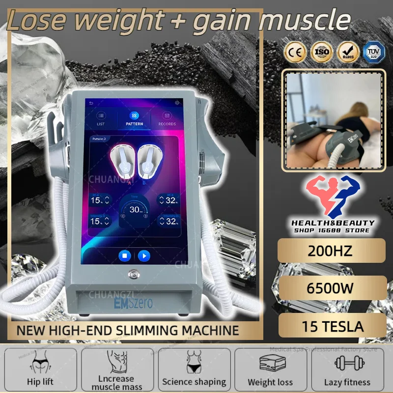 

Emszero Machines 2024 Latest Professional 6500w Portable NEO Body Slimming Nova RF Mini Muscle EMS ZERO lectromagnetic Stimulate