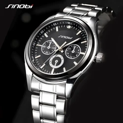 Sinobi Fashion Design Heren Horloges Originele Top Man Quartz Polshorloges Merk Geschenken Klok Voor Mannelijke Horloge Logio Masculino