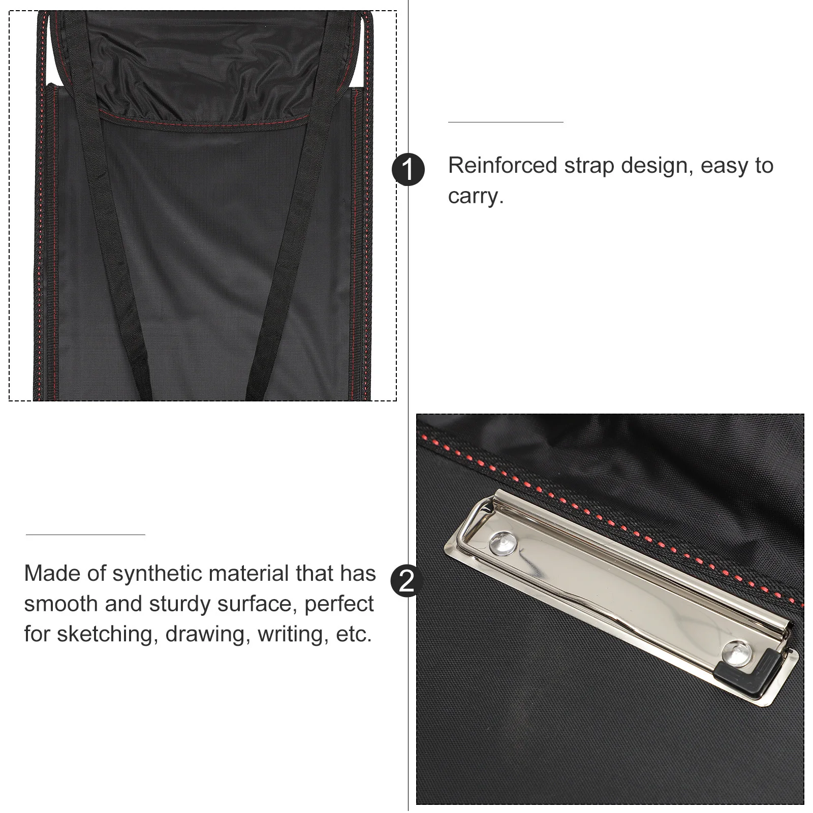 لوحة رسم مقاومة للماء، مجلد صور محمول للرسم في الهواء الطلق والاستخدام المكتبي، حافظة خفيفة الوزن مقاومة للماء #6