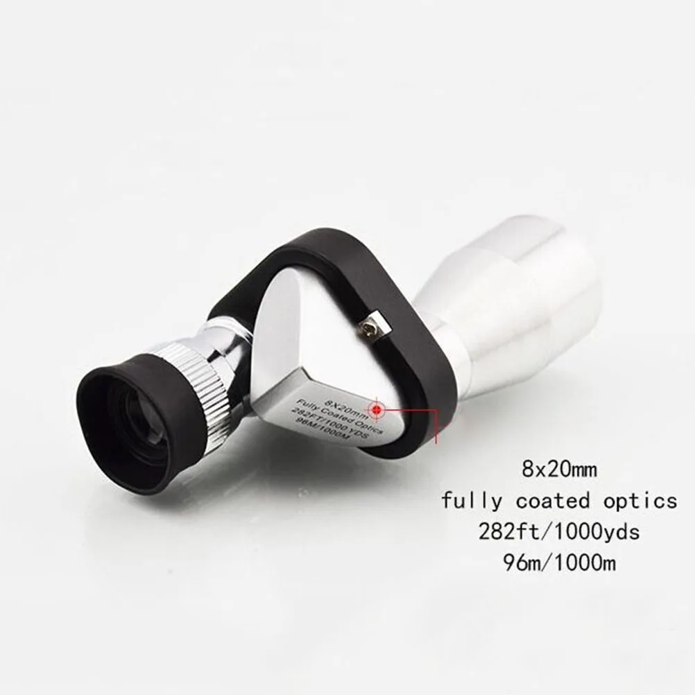 

8x20 Handheld High Power Monocular Fully Coated Optic Lens Monocular Scope Portable Night Angle Monocular Telescope