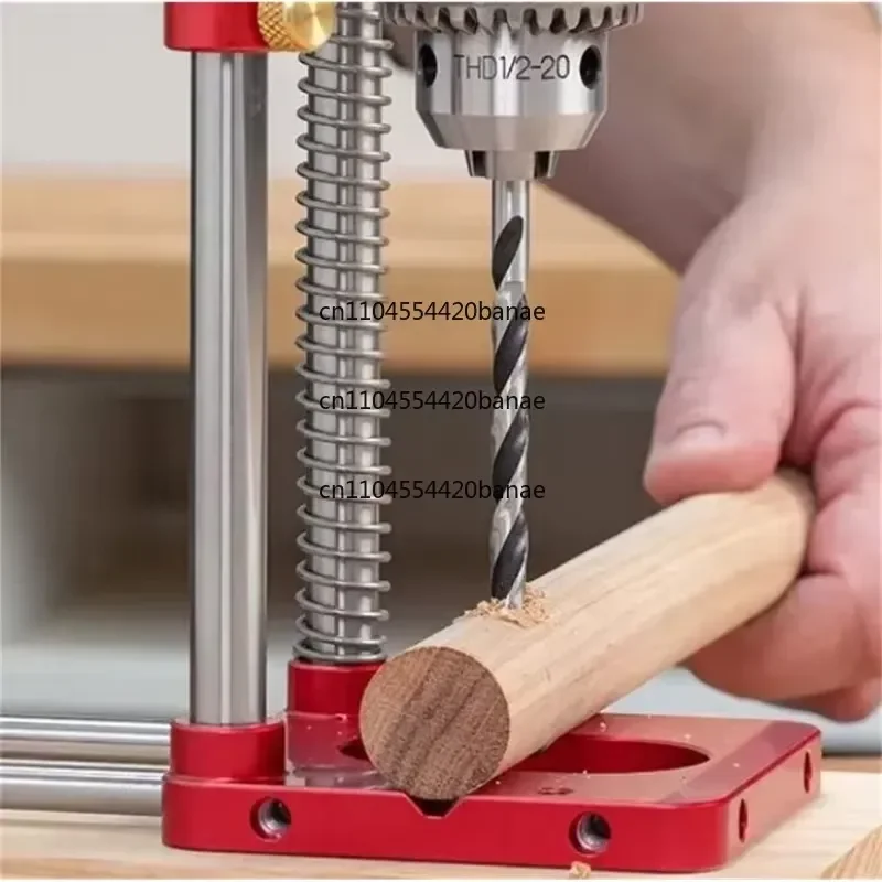 for Portable Belt Drill Positioner Woodworking Guide Accurate Hole Locator Precision Alignment Tool for Carpenter DIY