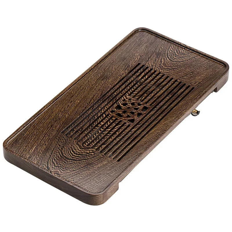 

Wooden tea tray household office rectangular tea sea tea tray water storage and drainage