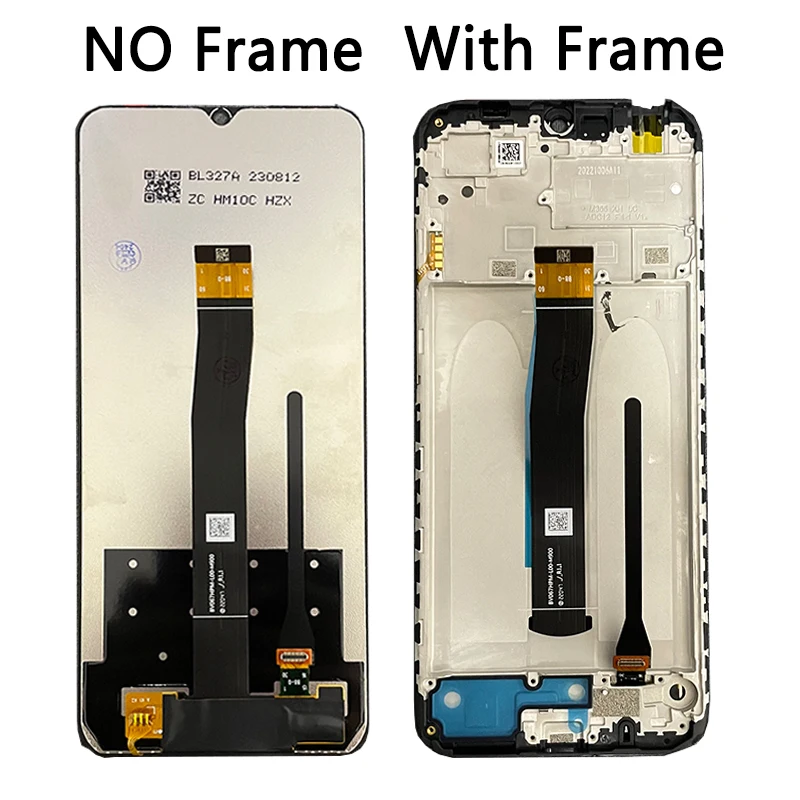 100% Test LCD dla Xiaomi Redmi 10C 220333QBI wyświetlacz LCD ramka Panel dotykowy Digitizer do Redmi 10A 220233 l2c LCD