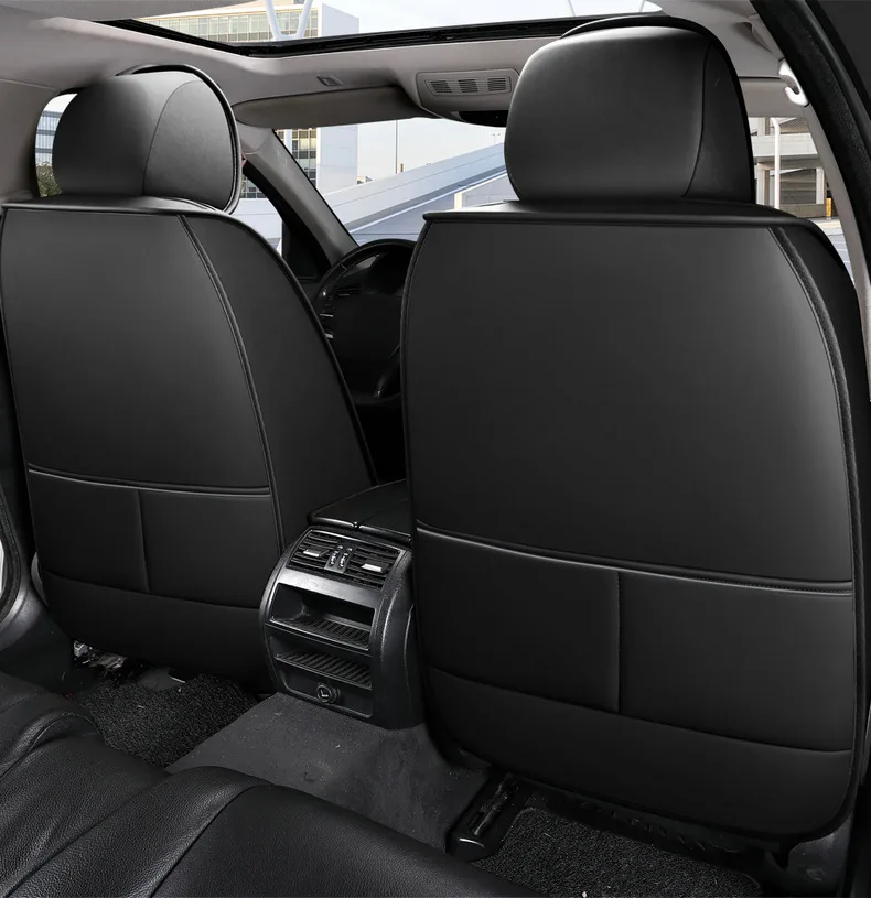 Universal Split Seat Fully Surrounded Seat Cover Breathable Comfortable Luxury Leather Car Seat Cushion Full Seats Cover JJ230