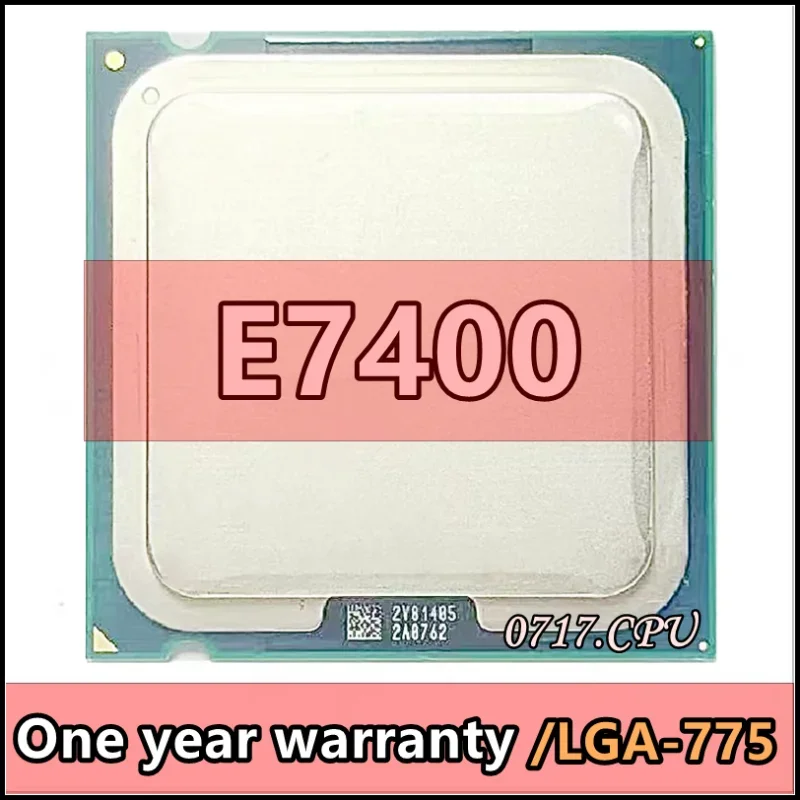 E7400 (SLB9Y, SLGQ8, SLGW3) Socket LGA 775 CPU Processor (2.8Ghz/ 3M /1066GHz)