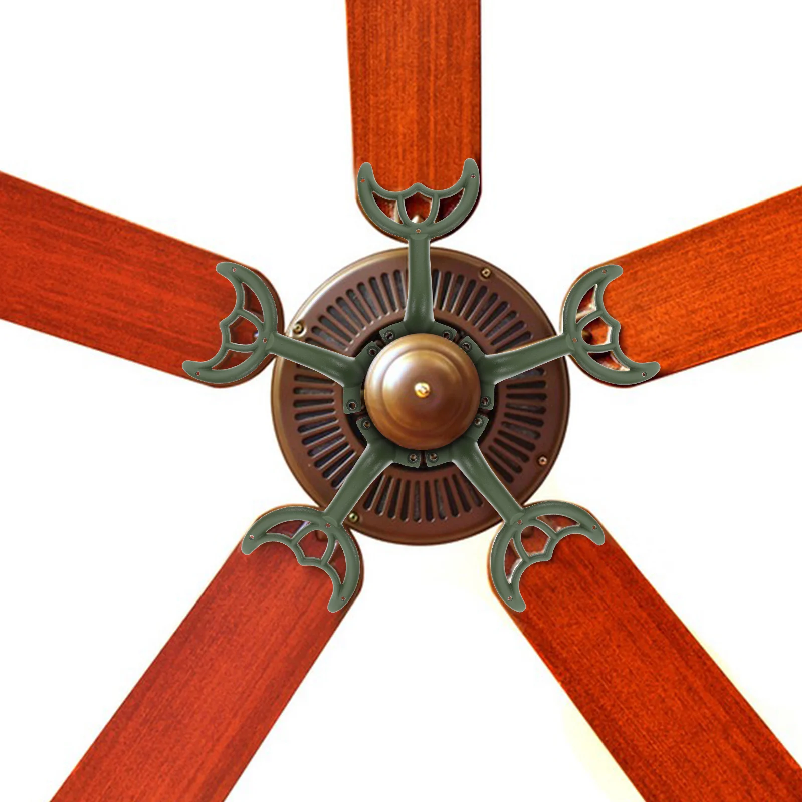 Fan Blade Support Rod Blades Arm Mount Ceiling Adapter Rotating Circuit Board Metal Replacement Hardware Bracket