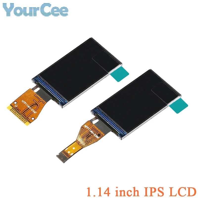 1,14" 1,14-calowy wyświetlacz TFT IPS HD LCD 135X240 Pełny widok SPI ST7789 Sterownik DC 3,3 V 135*240