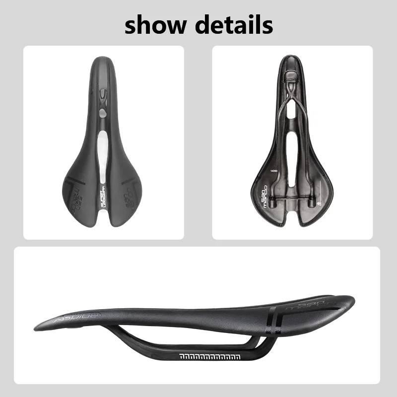 سان ماركو أسبايدر الكربون دراجة السرج الطريق TT ستوكات سطح الرجال النساء الجبلية سباق دراجة مقاعد واسعة الدراجات أجزاء #4