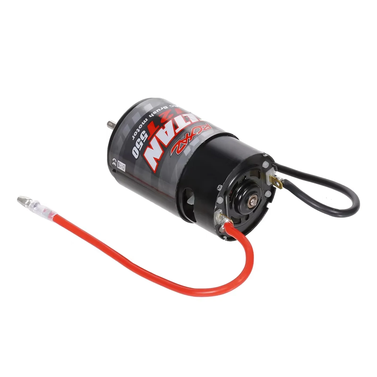 RC 550 12T Motor Brushed High Torque Waterproof Motor for 1/10 RC Rar Crawler Short-Course Truck Redcat Axial SCX10 AXI03007 JL 90046 TRX4 TRX6 RC Car Boat Climbing Off-Road  HSP Wltoys Kyosho Slash 2WD 4WD RC Upgrade parts