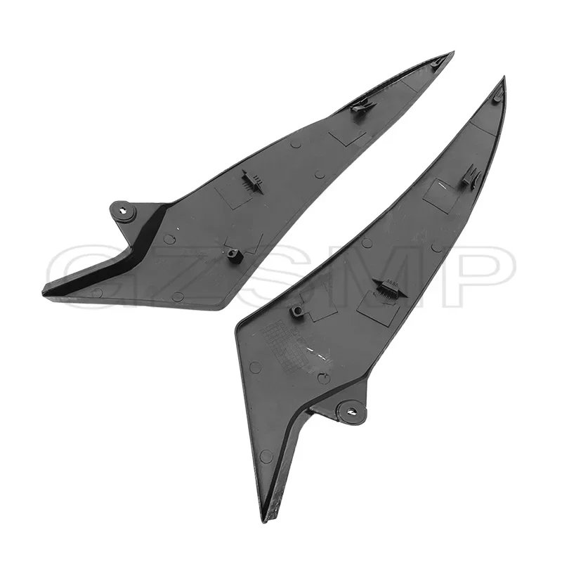 Motorcycle Tank Side Cover Cowl Panel Fairing ABS Black Plastic Fit for Yamaha YZF R1  2009 - 2014