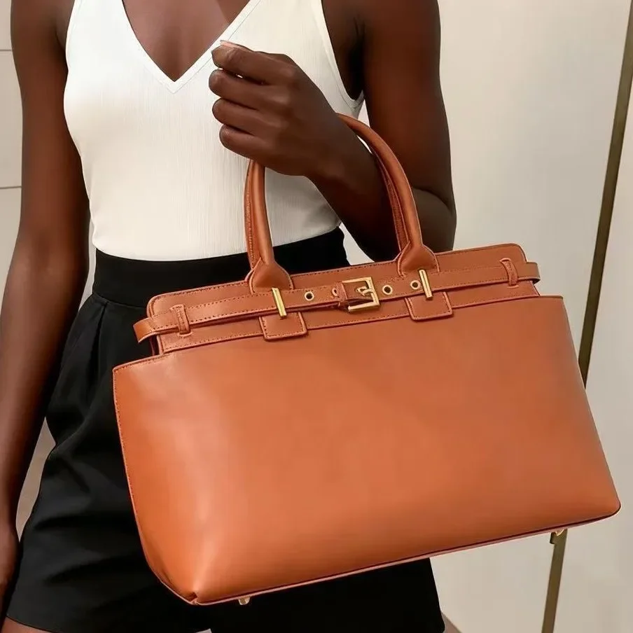 

Роскошная большая вместительная женская сумка из воловьей кожи, кожаная женская сумка в стиле ретро, кошельки, дизайнерская женская сумка-тоут