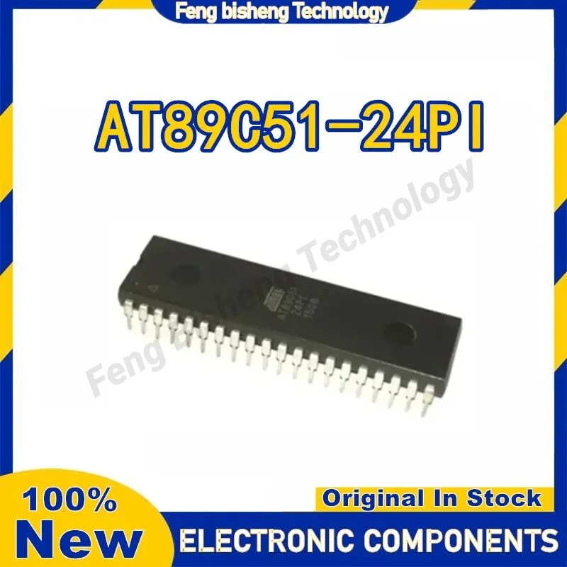 AT89C51-24PI AT89C51-24P AT89C51-24 AT89C51 AT89C AT89 AT IC MCU CHIP DIP-40 in stock
