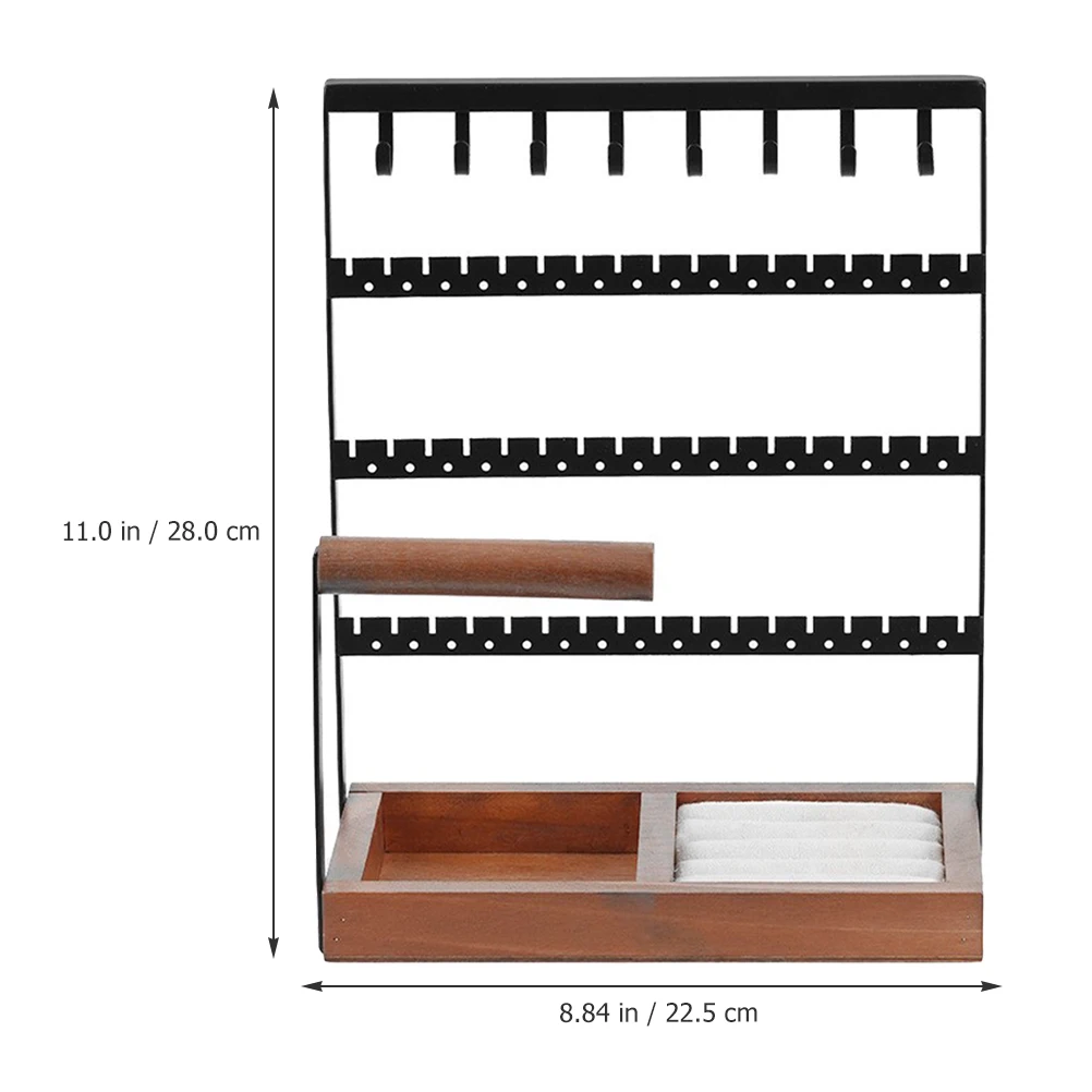 

Jewelry Display Rack Necklace Stand Bangle Bracelet Organizer Sturdy Storage Holder For Home Retail Use Delicate Jewelry