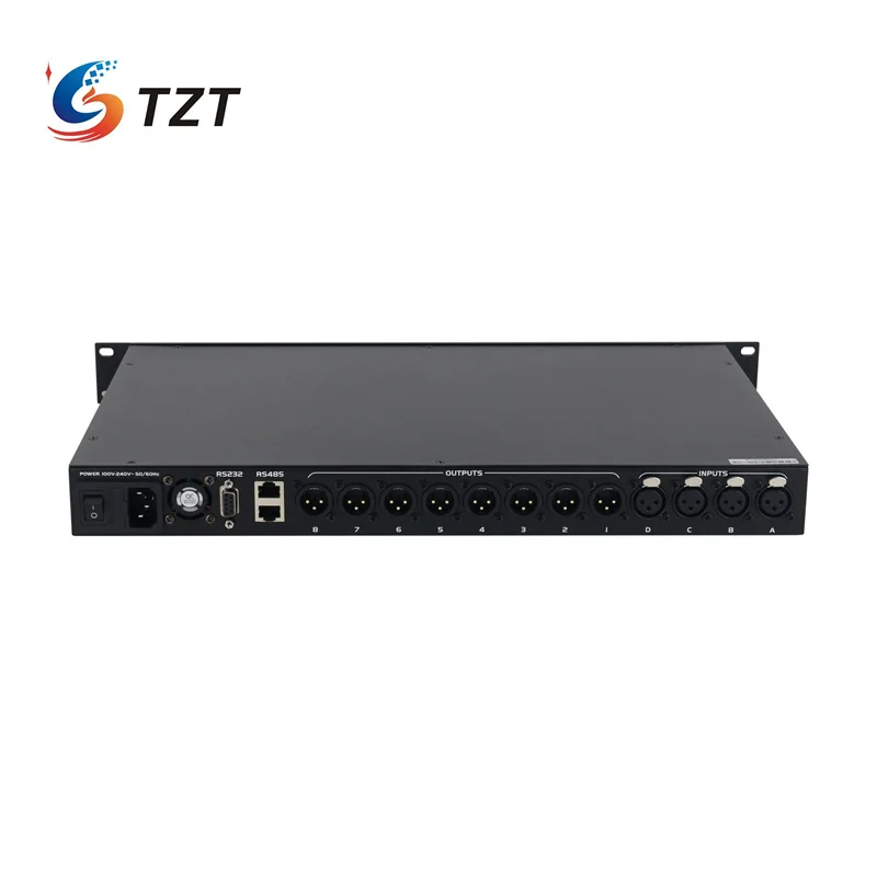 TZT DS24/DS26/DS46/DS48 24Bit 96KHz Digital Audio Processor Audio Management System with 2 Input and 4 Output Ports