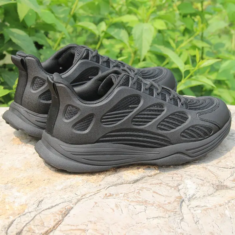

2026 Ultra-Light Running Shoes Shock-Absorption Round-Toe Hiking Sports Sneakers Breathable Work Shoes Comfortable Rubber Sole