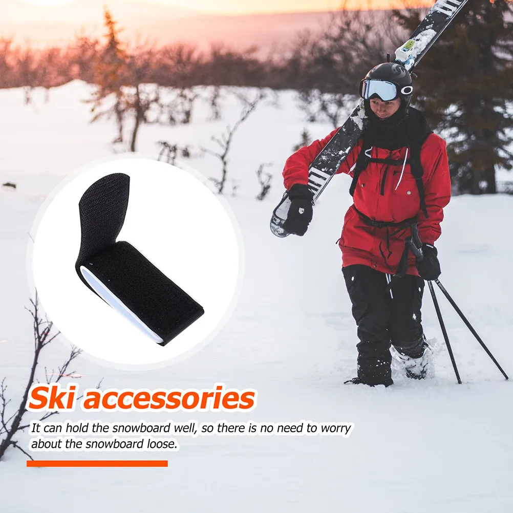 6Pcs Ski Binding Straps Sturdy Snowboard Fixing Bands Outdoor Skis Accessories Multi-Season Ski Strap Portable Skiing Board view 6